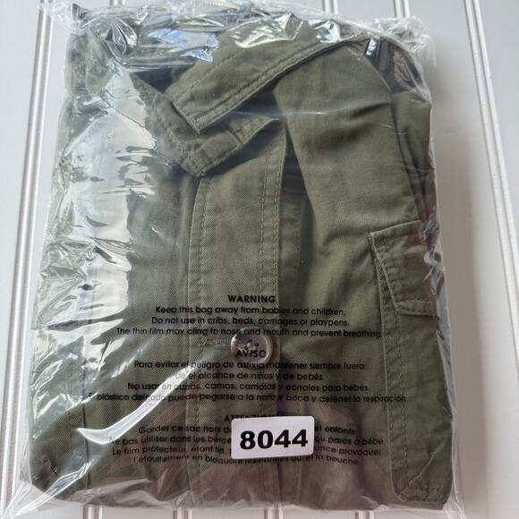 Talbots Safari Army Green Jacket size 2X - Picture 9 of 9